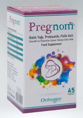 Pregnom Balık Yağı Probiyotik Kapsül